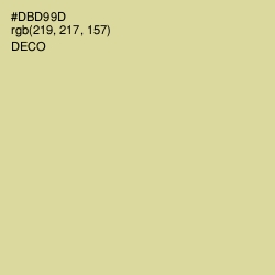 #DBD99D - Deco Color Image