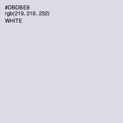 #DBDBE8 - Geyser Color Image