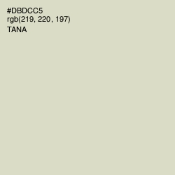 #DBDCC5 - Tana Color Image