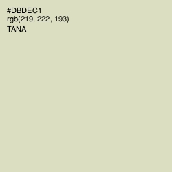 #DBDEC1 - Tana Color Image