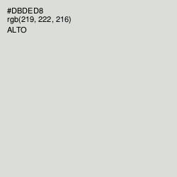 #DBDED8 - Alto Color Image