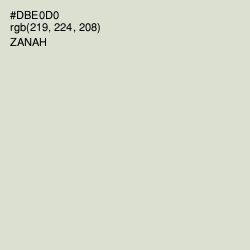 #DBE0D0 - Zanah Color Image