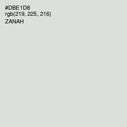 #DBE1D8 - Zanah Color Image