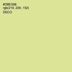 #DBE598 - Deco Color Image