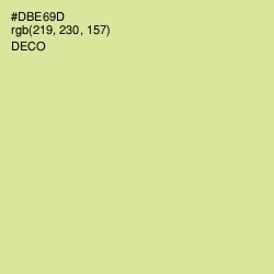 #DBE69D - Deco Color Image