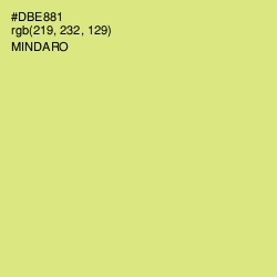 #DBE881 - Mindaro Color Image