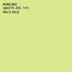 #DBE88D - Wild Rice Color Image