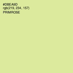 #DBEA9D - Primrose Color Image