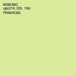 #DBEB9C - Primrose Color Image