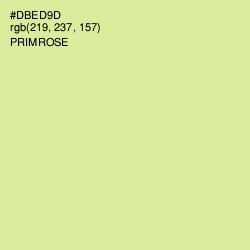 #DBED9D - Primrose Color Image