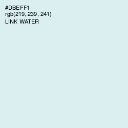 #DBEFF1 - Link Water Color Image