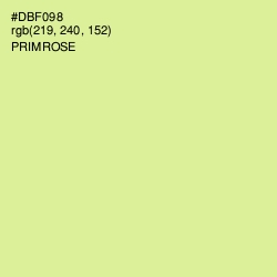 #DBF098 - Primrose Color Image