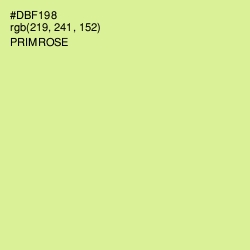 #DBF198 - Primrose Color Image