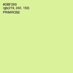 #DBF299 - Primrose Color Image