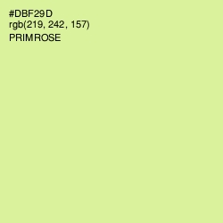 #DBF29D - Primrose Color Image