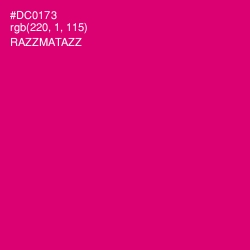 #DC0173 - Razzmatazz Color Image