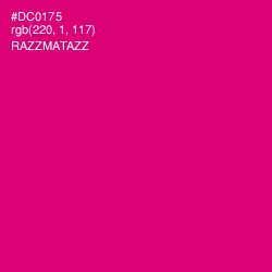 #DC0175 - Razzmatazz Color Image