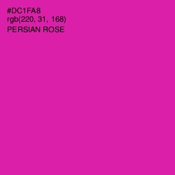 #DC1FA8 - Persian Rose Color Image