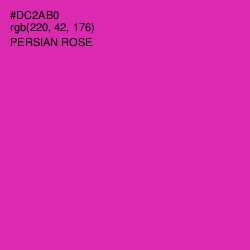 #DC2AB0 - Persian Rose Color Image