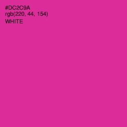 #DC2C9A - Cerise Color Image