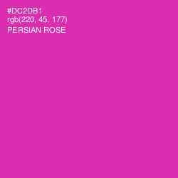 #DC2DB1 - Persian Rose Color Image