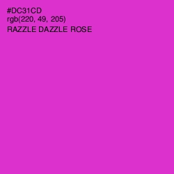 #DC31CD - Razzle Dazzle Rose Color Image