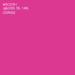 #DC3791 - Cerise Color Image