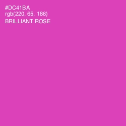 #DC41BA - Brilliant Rose Color Image