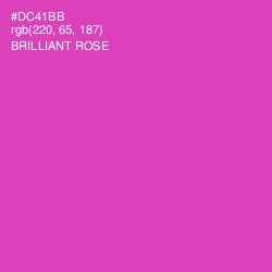 #DC41BB - Brilliant Rose Color Image