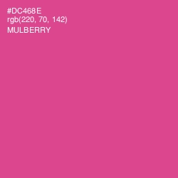 #DC468E - Mulberry Color Image