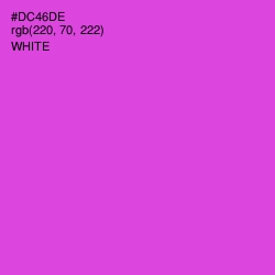 #DC46DE - Fuchsia Pink Color Image