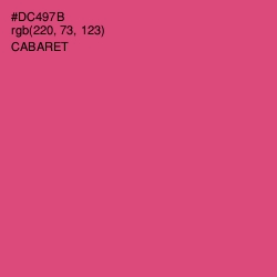 #DC497B - Cabaret Color Image