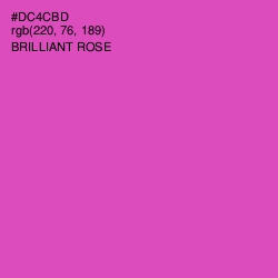 #DC4CBD - Brilliant Rose Color Image