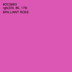 #DC56B3 - Brilliant Rose Color Image