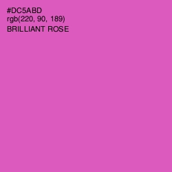 #DC5ABD - Brilliant Rose Color Image