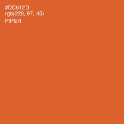#DC612D - Piper Color Image