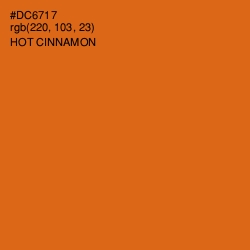 #DC6717 - Hot Cinnamon Color Image