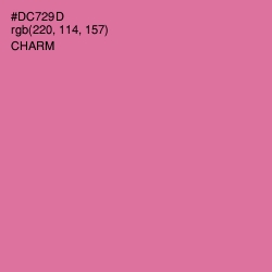 #DC729D - Charm Color Image
