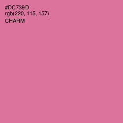 #DC739D - Charm Color Image