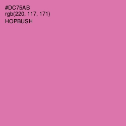 #DC75AB - Hopbush Color Image