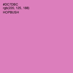 #DC7DBC - Hopbush Color Image