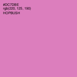 #DC7DBE - Hopbush Color Image