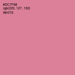 #DC7F98 - Charm Color Image