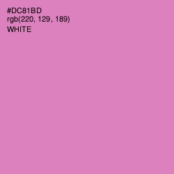 #DC81BD - Viola Color Image