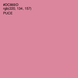 #DC869D - Puce Color Image