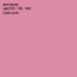 #DC8AA8 - Can Can Color Image