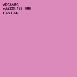 #DC8ABC - Can Can Color Image