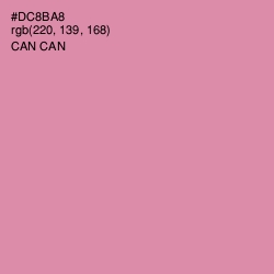 #DC8BA8 - Can Can Color Image