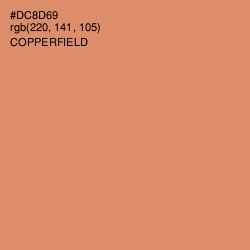 #DC8D69 - Copperfield Color Image