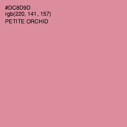 #DC8D9D - Petite Orchid Color Image